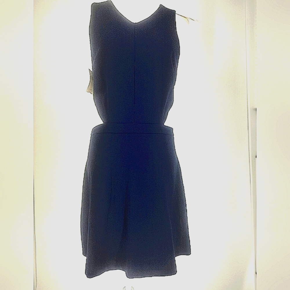 Ally & Jay Making Waves Women's Sleeveless Navy Dress